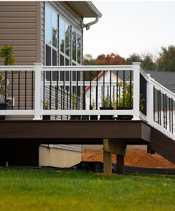 The process of deck lighting installation in Blue Bell, PA