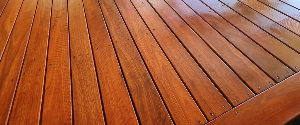 How to restain a deck with a smooth, evenly finished surface after sanding